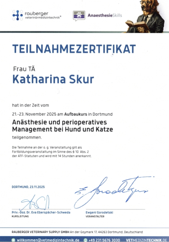 Anaesthesie TEIL II K Skur